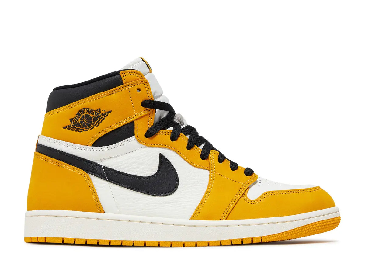 Nike Air Jordan 1 High Yellow Ochre Sneakers