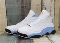 Air Jordan 13 Men's Sneakers - White & Moon Yellow