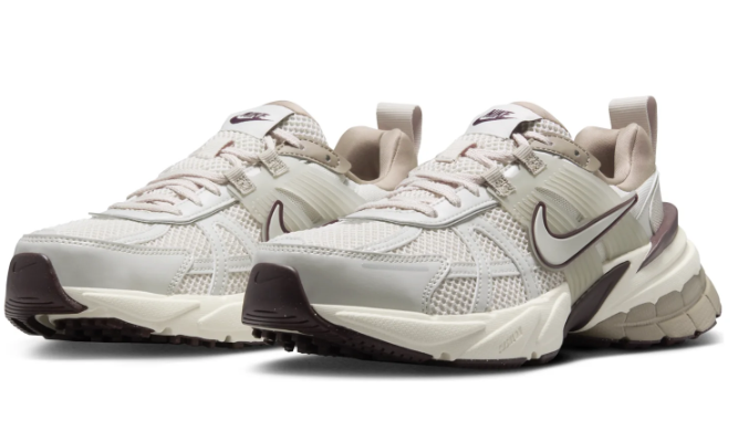 Nike V2K Run Women's 'Light Greenish Brown Khaki Earth Light Bone' (FD0736-103)