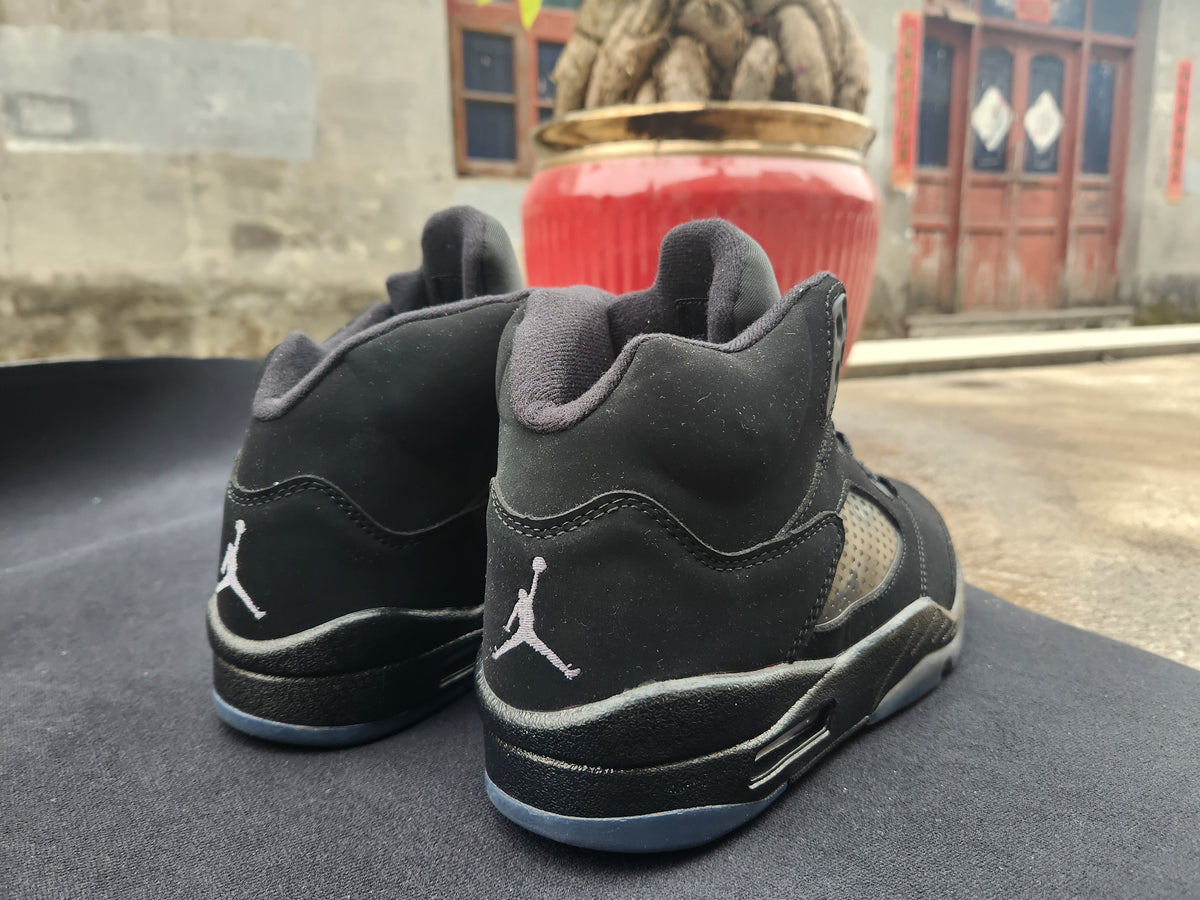 Air Jordan 5 Retro Triple Black Men's Sneakers