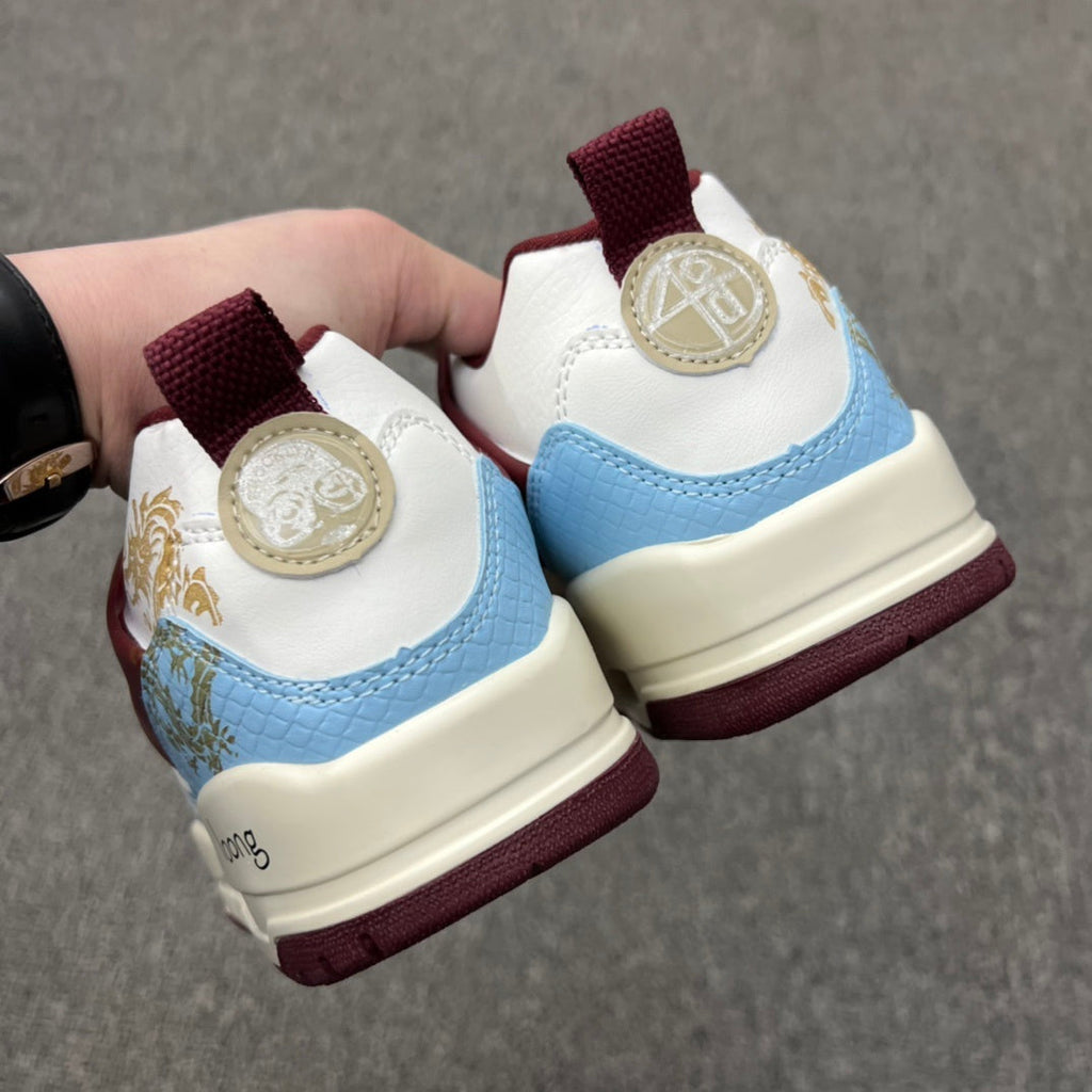 Air Jordan Spizike 3.5 Year of the Dragon Blue & White Basketball Shoes