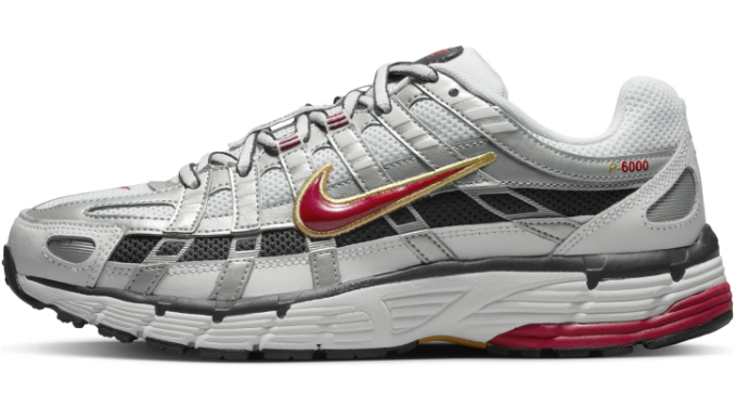 Nike P-6000 CNPT Women's 'Metallic Silver Red' (BV1021-101)