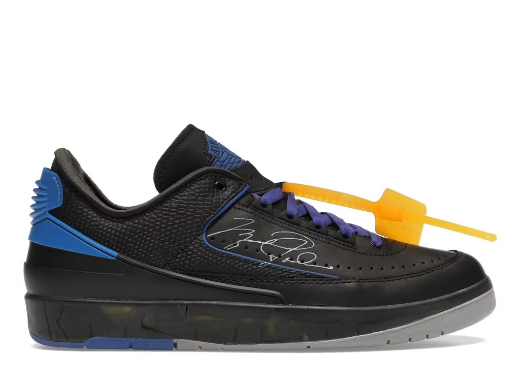 Air Jordan 2 Retro Low SP Off-White Black Blue
