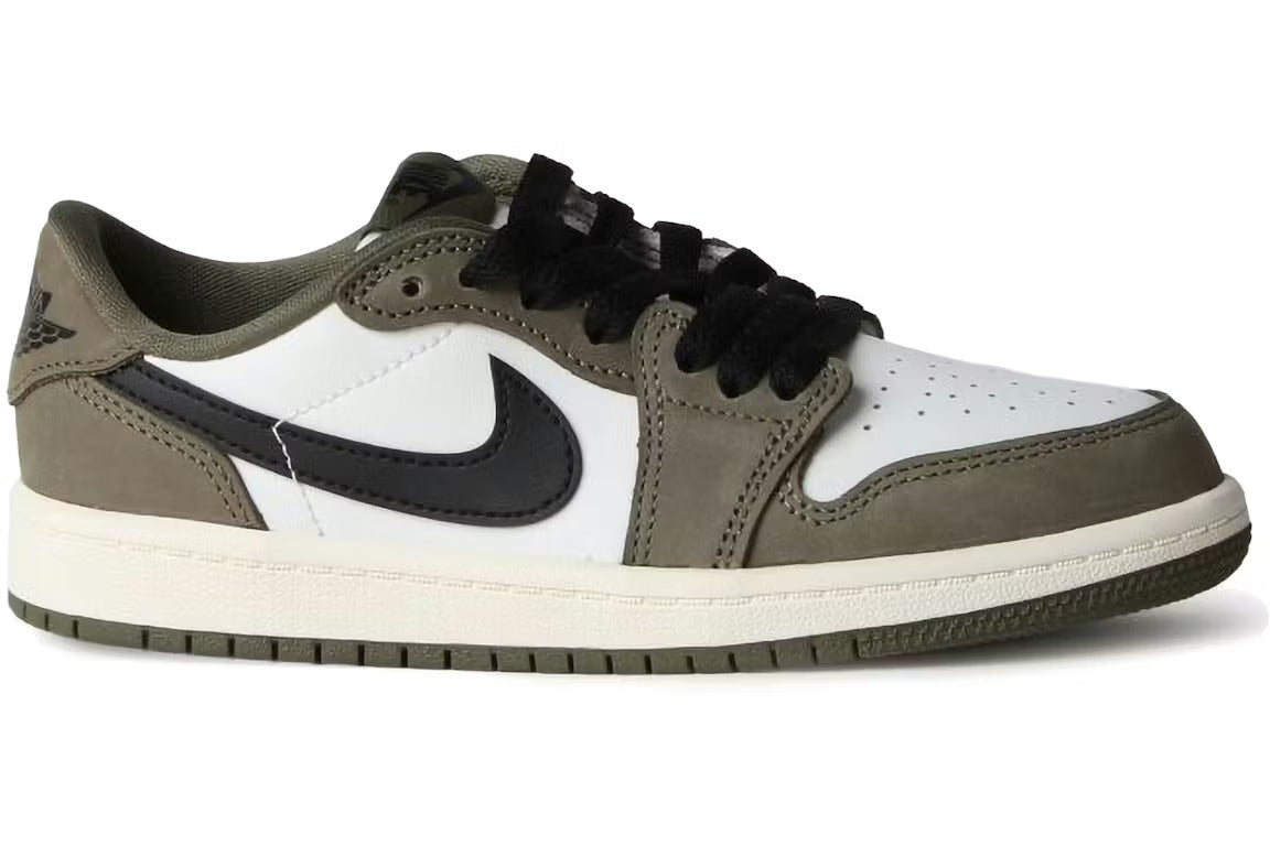 Air Jordan 1 Retro Low OG Medium Olive (PS)