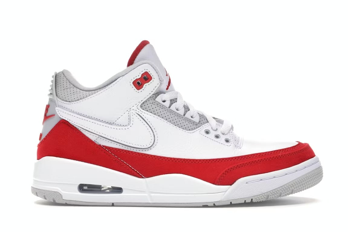 Air Jordan 3 Retro Tinker White University Red