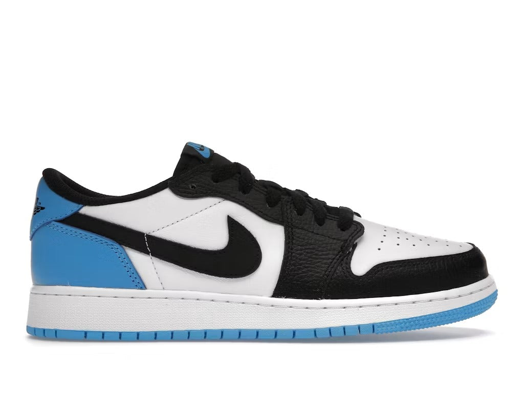 Air Jordan 1 Retro Low OG Black Dark Powder Blue (GS)