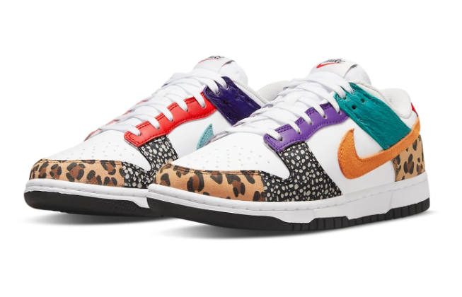 Women's Nike Dunk Low SE 'Safari Mix' - DN3866-100