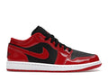 Air Jordan 1 Low SE Patent Varsity Red Black