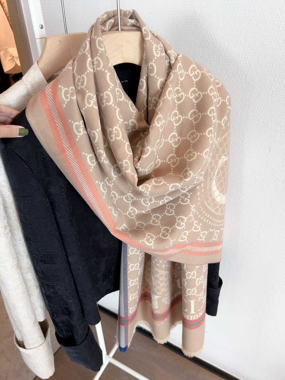 Gucci Reversible Logo Scarf