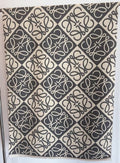 Loewe Taupe Graphic Motif Scarf