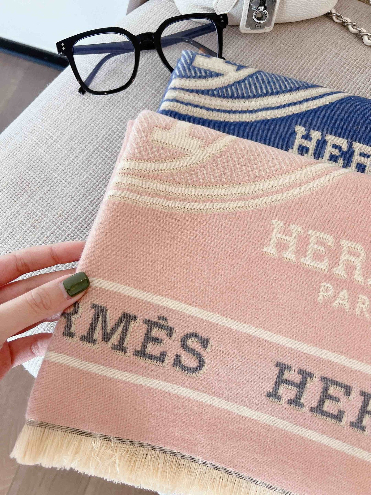 Hermès Equestrian Motif Scarf