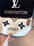 Louis Vuitton Reversible Jacquard Scarf with Stitched Edge