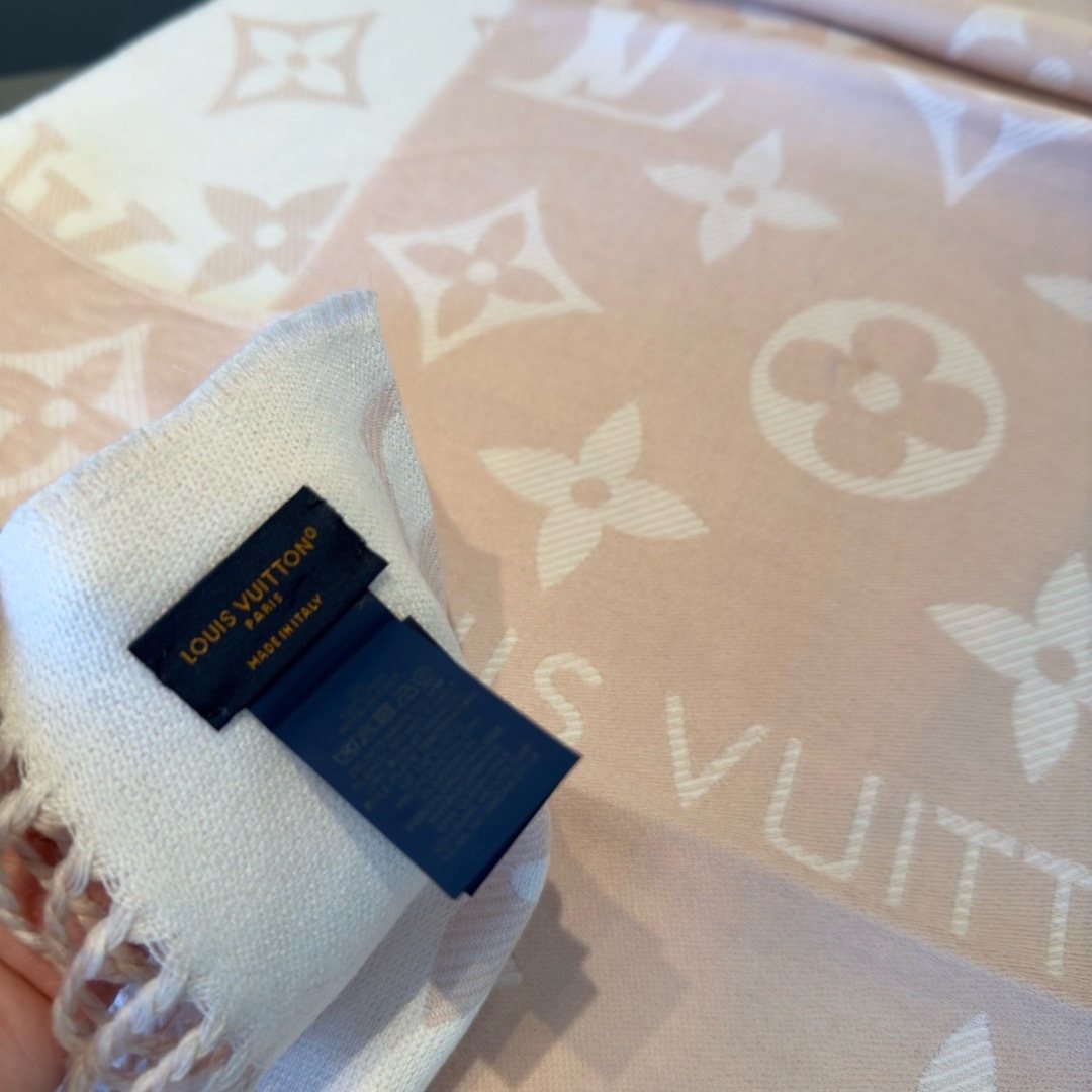 Louis Vuitton Reversible Wool Monogram Scarf - 180 x 30 cm