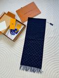 Louis Vuitton Men's Monogram Fringe Scarf - 30 x 180 cm
