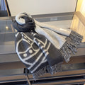 Vivienne Westwood Orb Motif Fringed Scarf