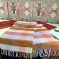 Loro Piana Oversized Check Fringed Scarf