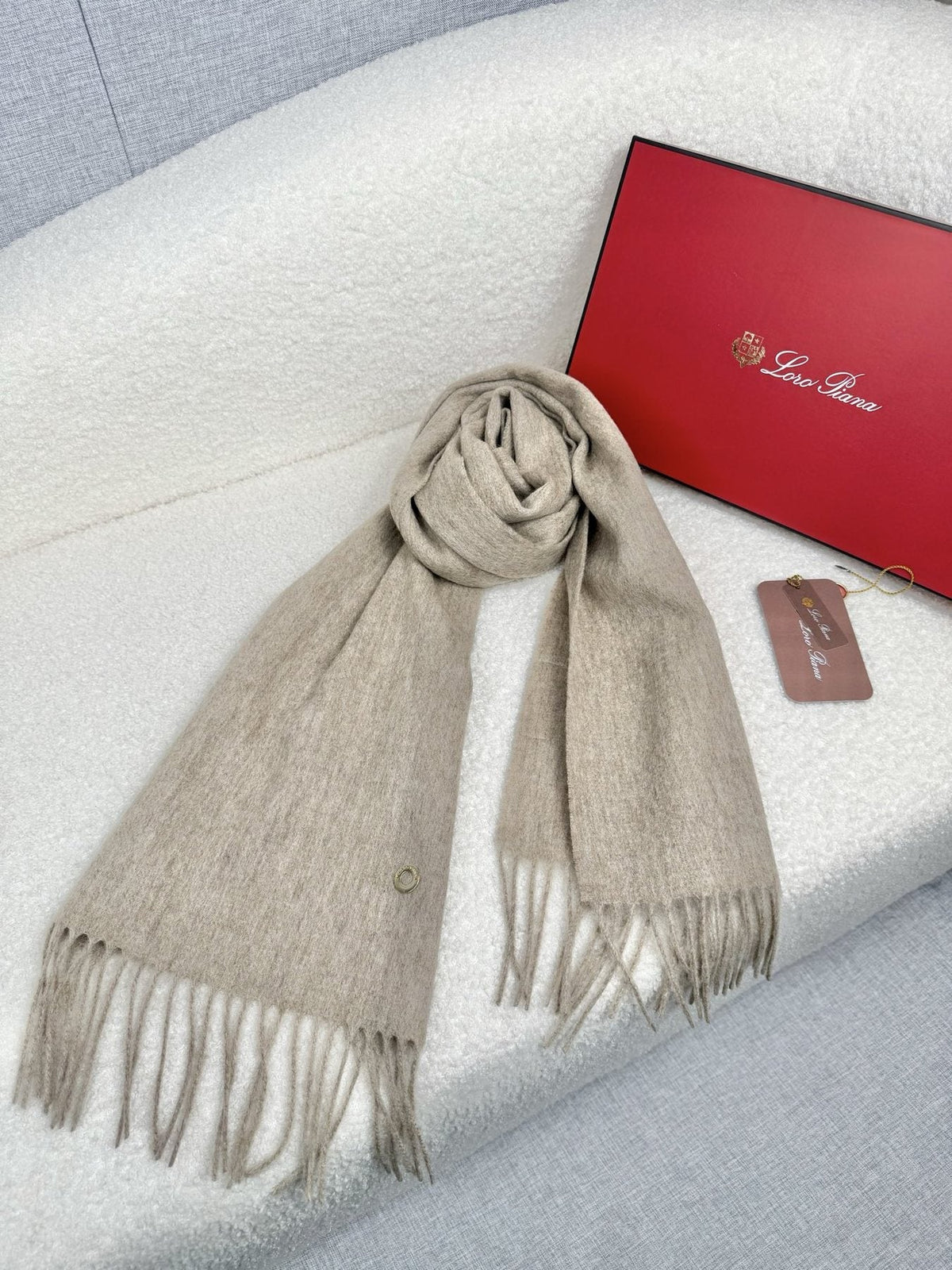 Loro Piana Fringed Cashmere Scarf