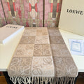 Loewe Fringed Loop-Motif Scarf