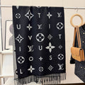 Louis Vuitton Knotted-Fringe Monogram Scarf - 65 x 180 cm