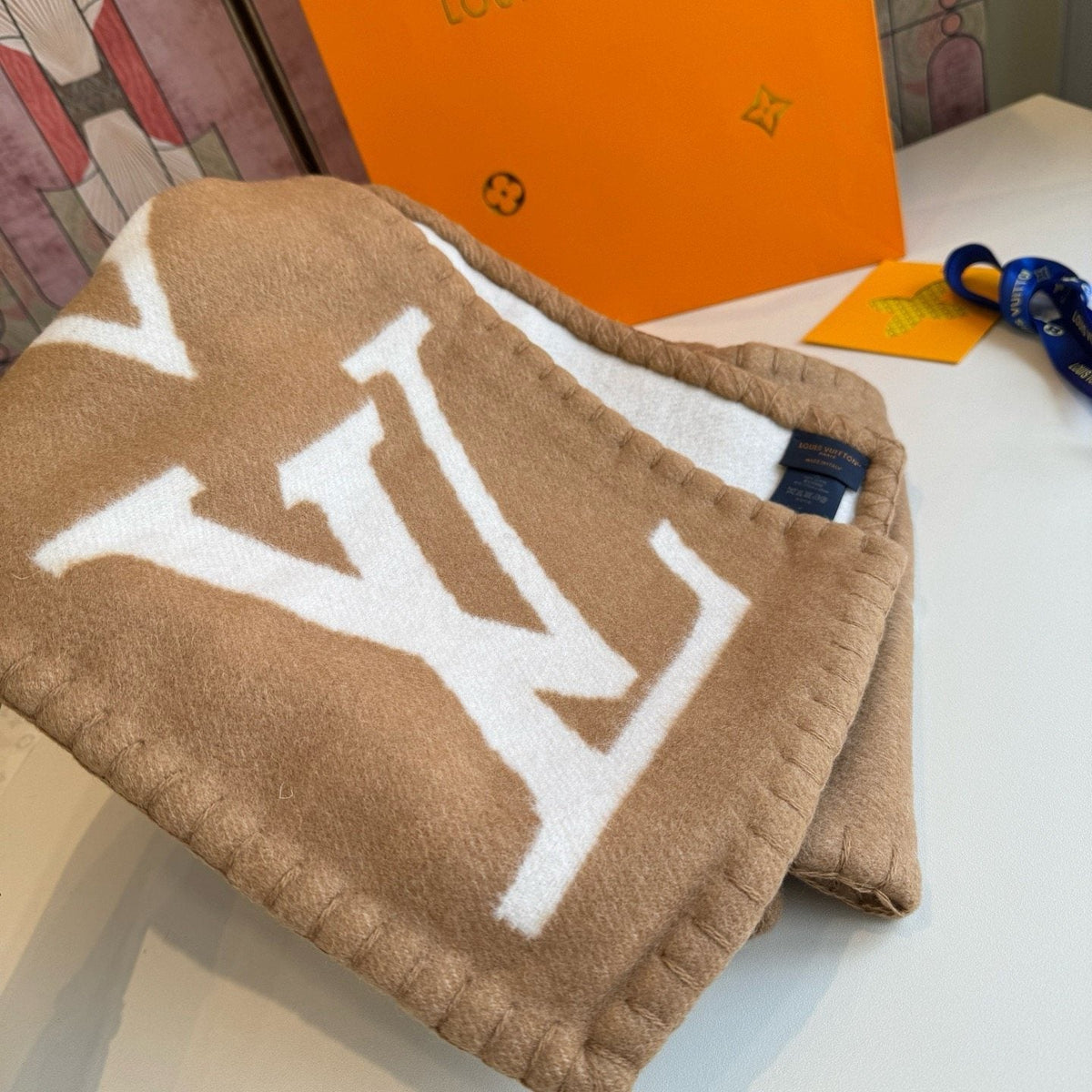 Louis Vuitton Oversized Monogram Fashion Scarf
